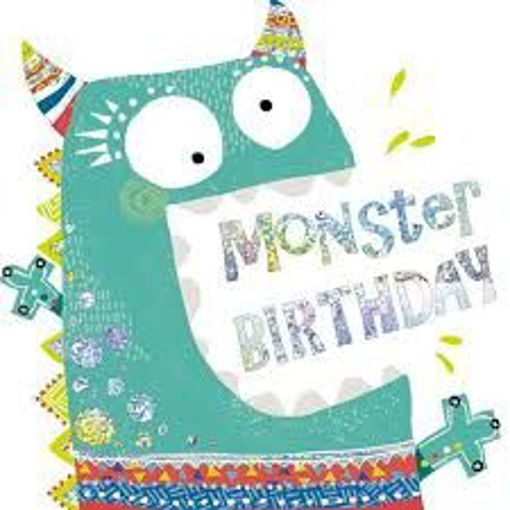 Picture of MONSTER BIRTHDAY CARD